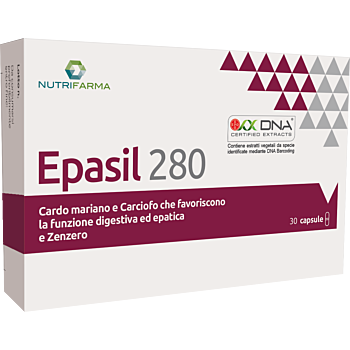 Epasil 280 - Riscopri l’equilibrio epatico e digestivo con un supporto naturale. Con cardo mariano, carciofo e zenzero