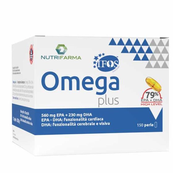 Olio di pesce ad alto dosaggio di epa (560 mg) e dha (230 mg), pari al 79% del contenuto di 1 perla da 1000 mg